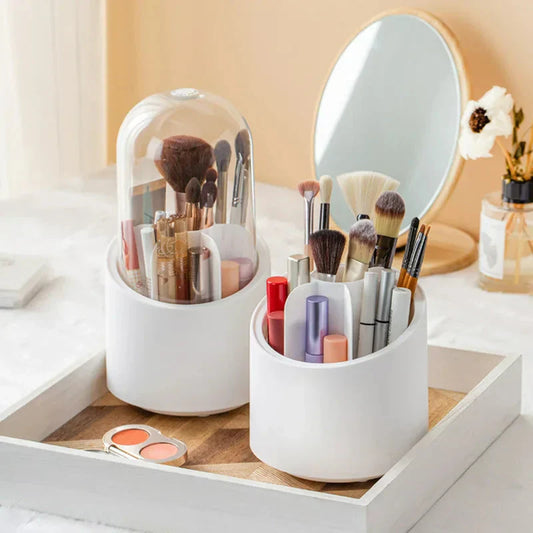 Rotating Makeup Brush Holder