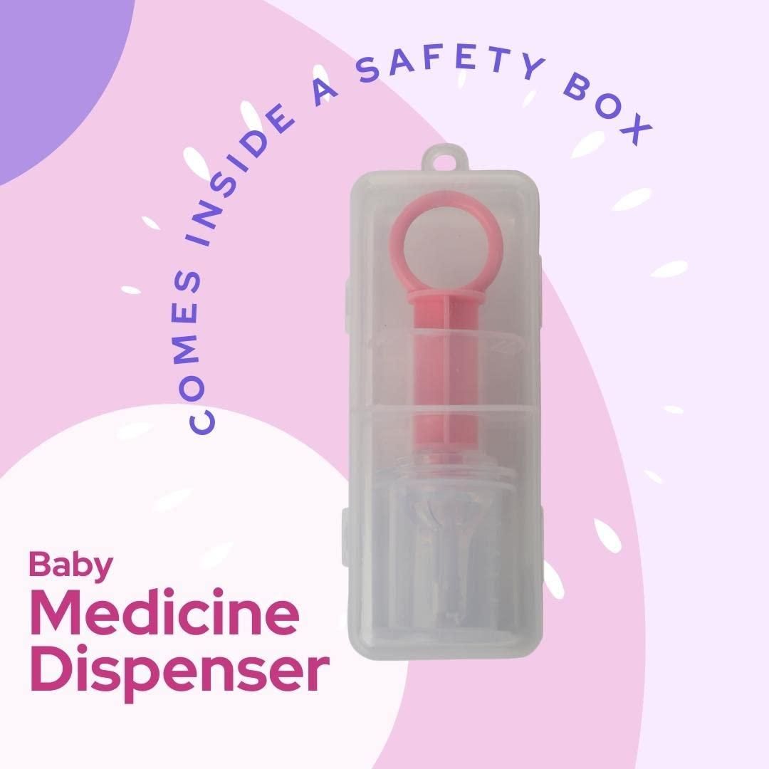 Baby Needle Feeder Medicine Dropper/Dispenser with Mesurement Cap (Pack Of 2)