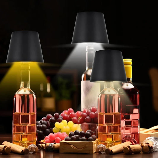 Incandescent Bulb PVC Bottle Night Lamp