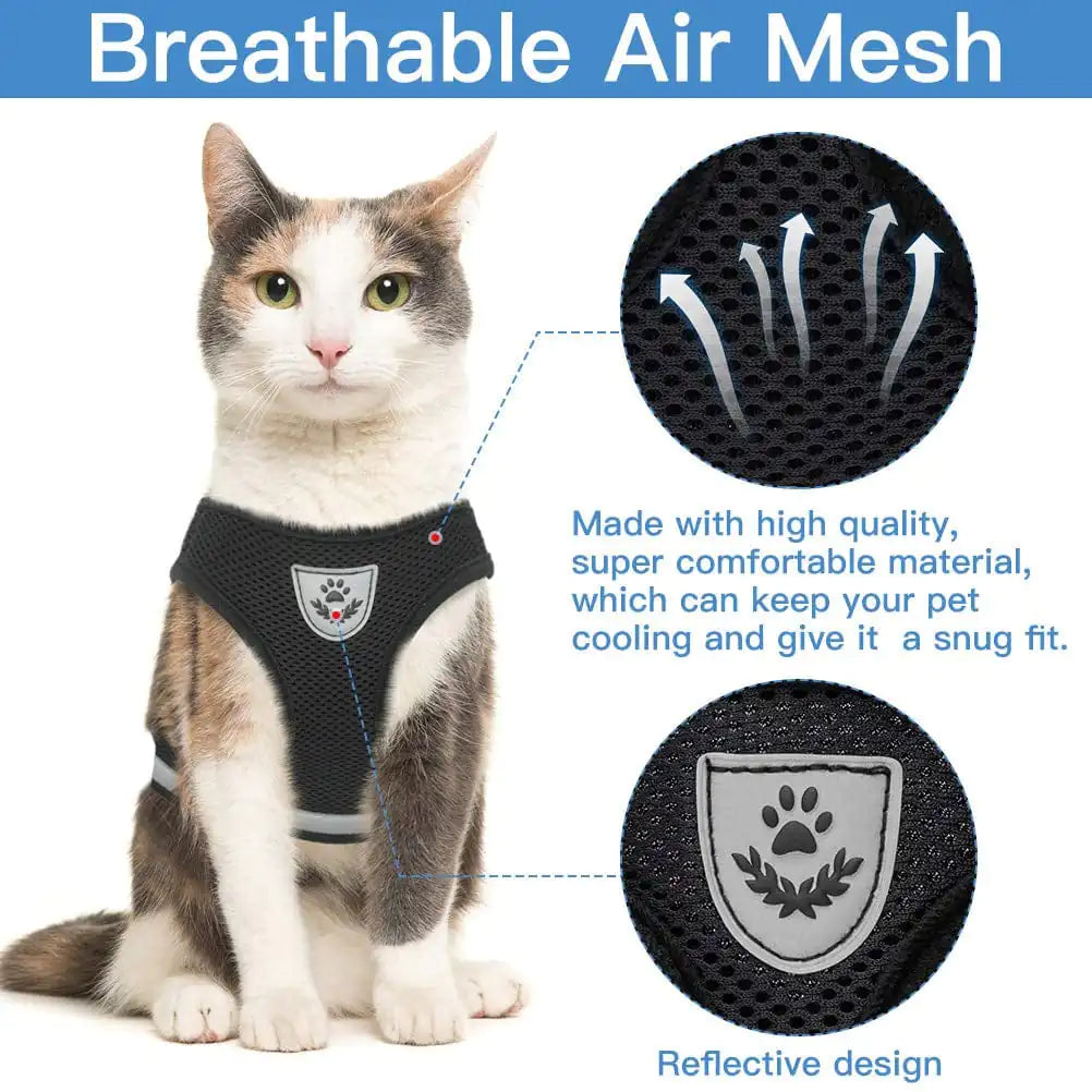 CozyCat Pet Harness and Leash